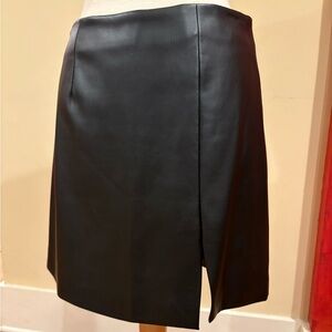 Anthropologie Elegant Black Pencil Skirt